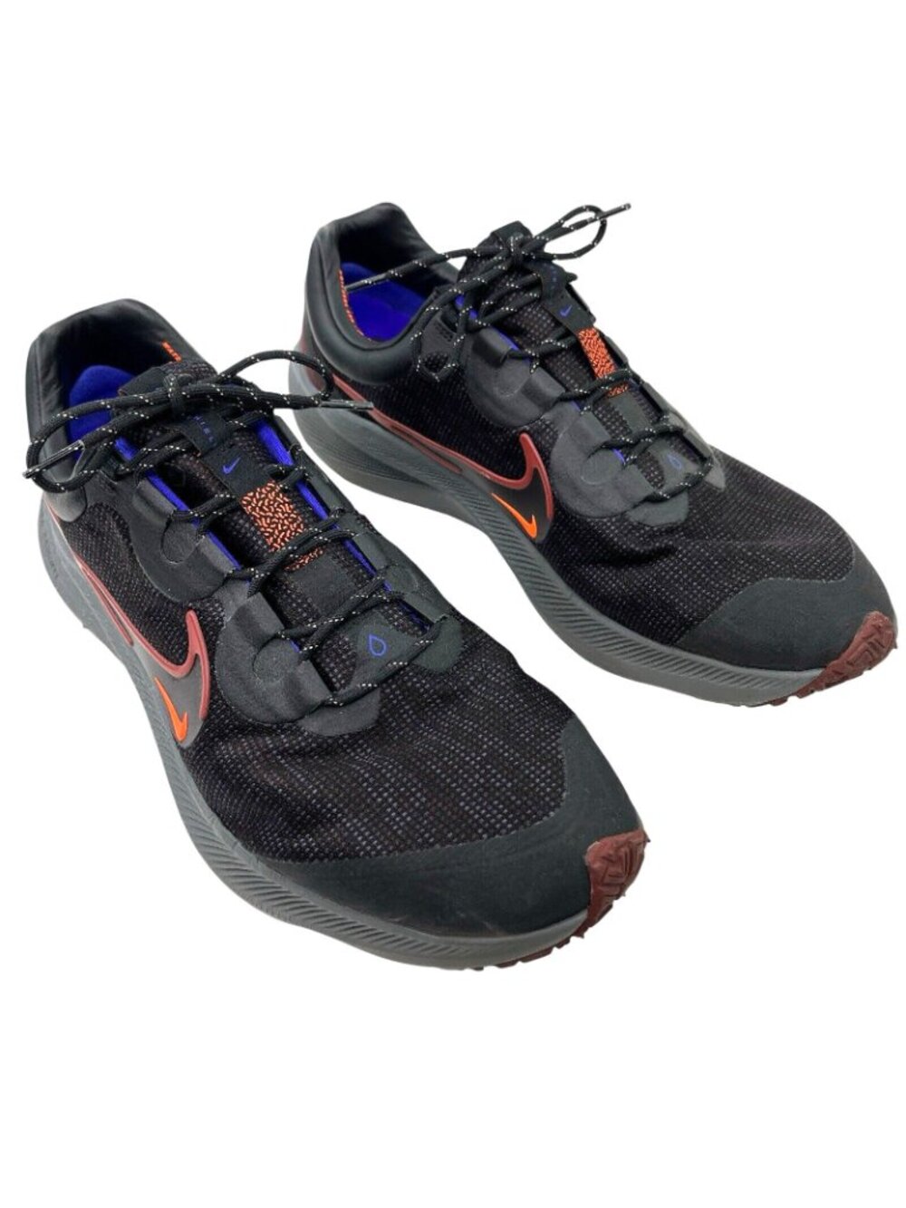 Mens Size 15 Nike Zoom Winflo 8 Shield Running Sneakers Black Swoosh DC3727-200 - Picture 3 of 16